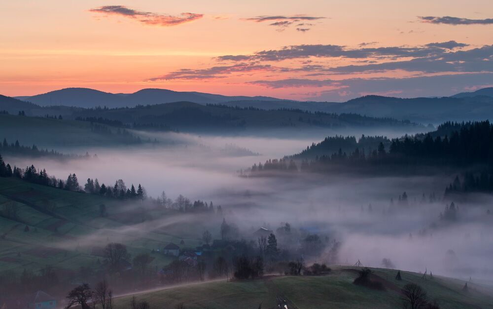Весна в Карпатах