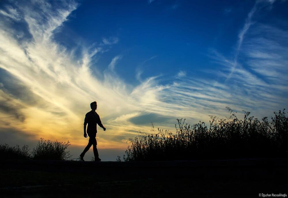 Man In The Backlight