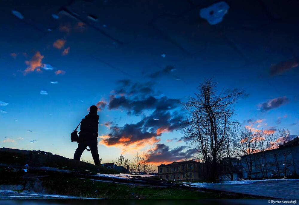 Man In The Backlight