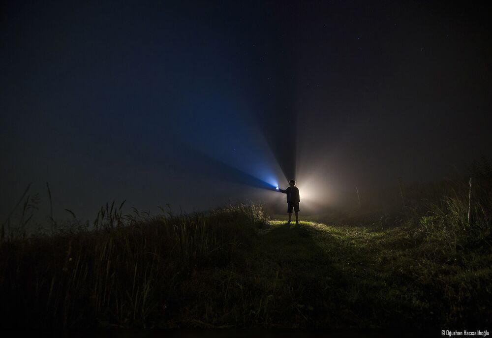 Man In The Backlight