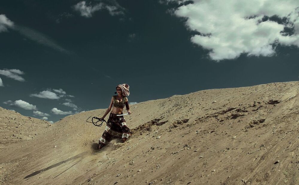 desert woman