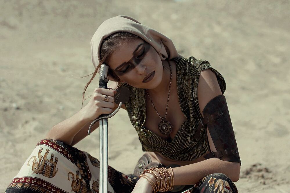 desert woman