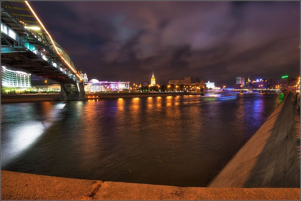 Ночная  Москва