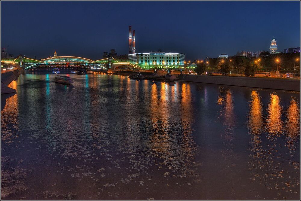 Ночная  Москва
