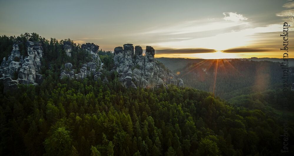 утренние зарисовки на Bastei...