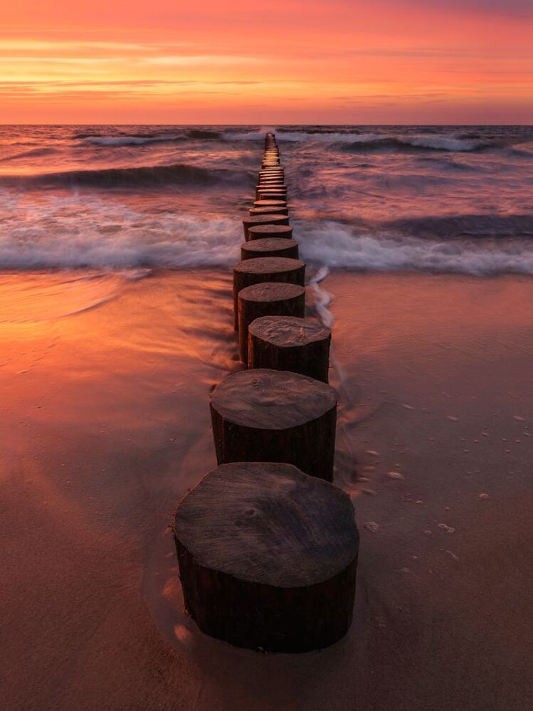 Sunset on Baltic...