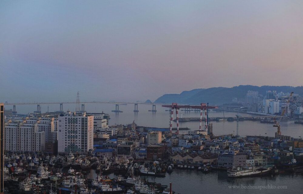 Sunset in Busan