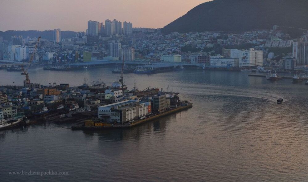Sunset in Busan