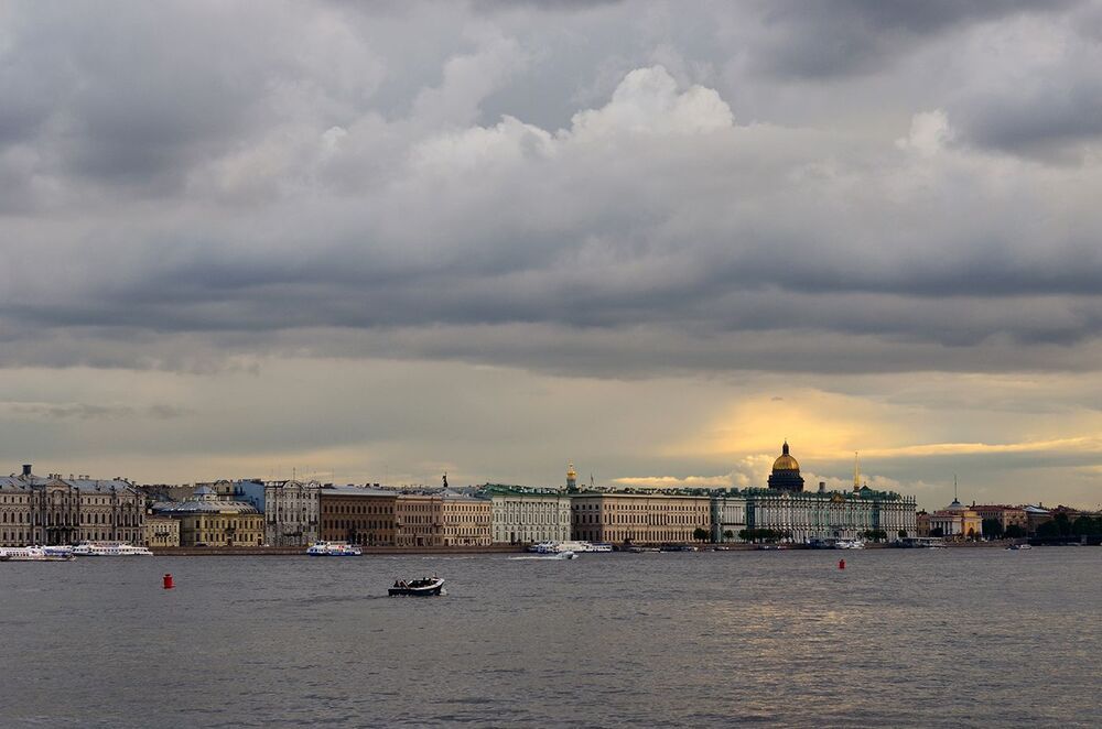 Виды Санкт-Петербурга.