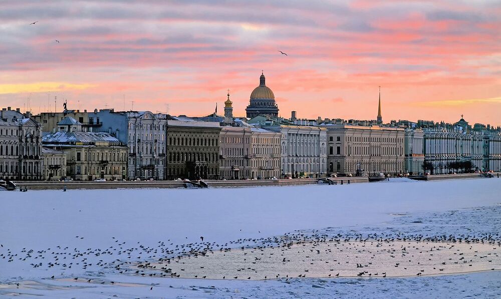 Виды Санкт-Петербурга.