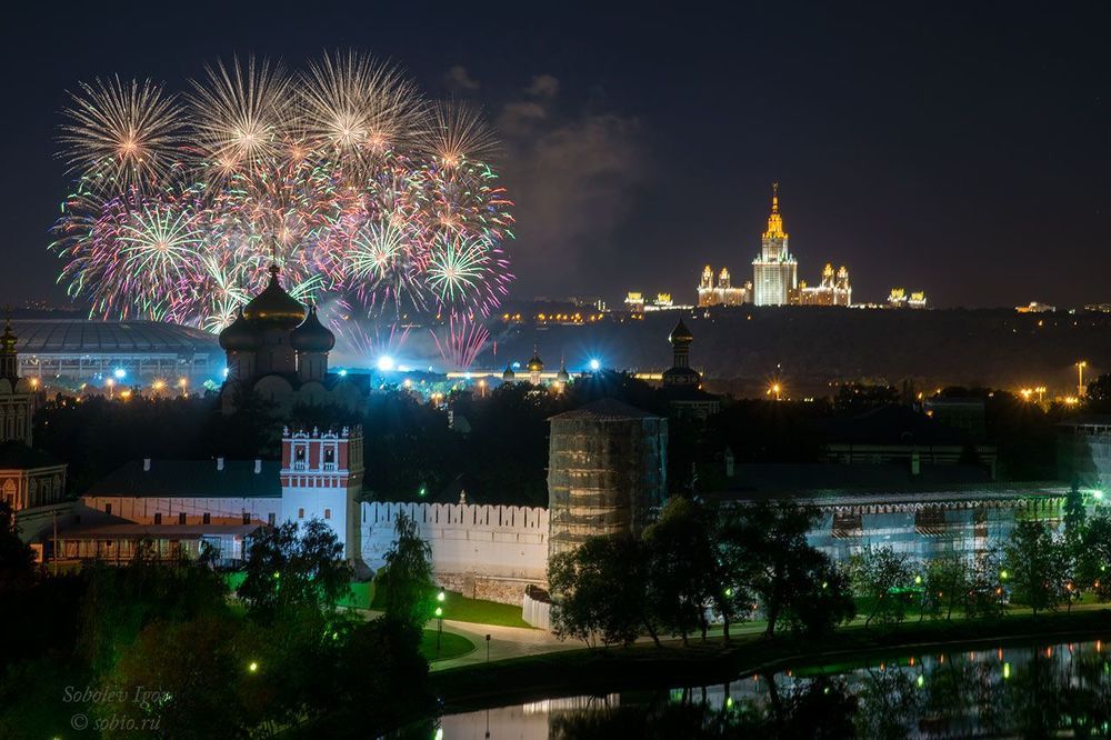 Международный фестиваль фейерверков в Москве