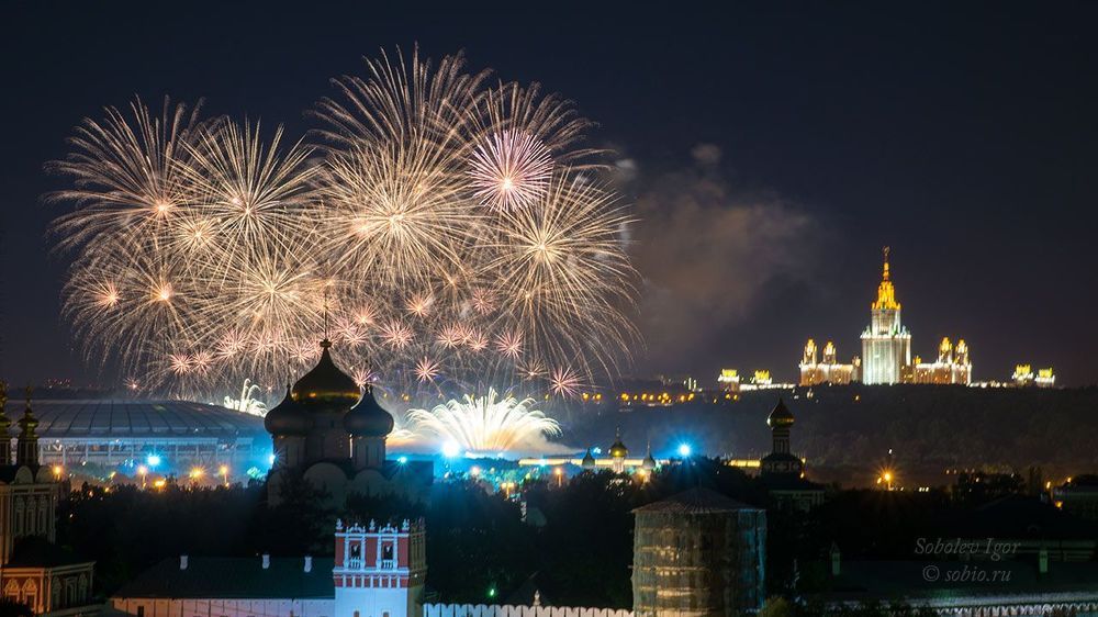 Международный фестиваль фейерверков в Москве