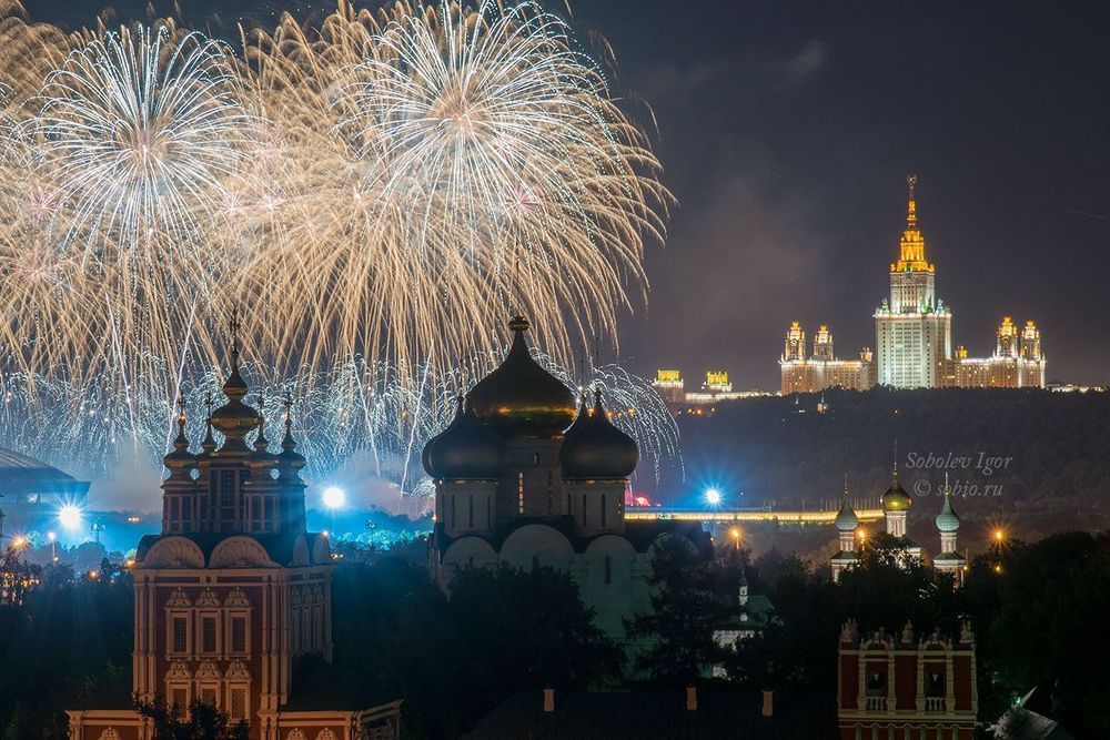 Международный фестиваль фейерверков в Москве