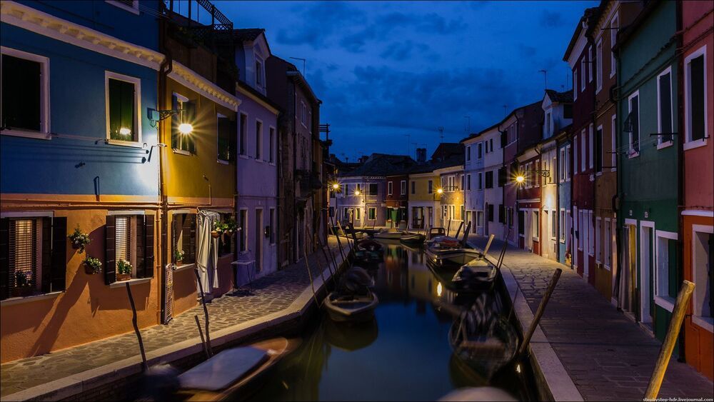 Прогулка по вечернему Burano