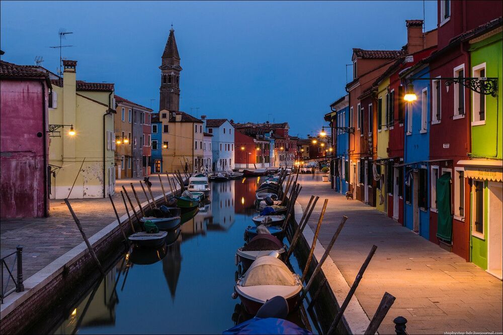 Прогулка по вечернему Burano