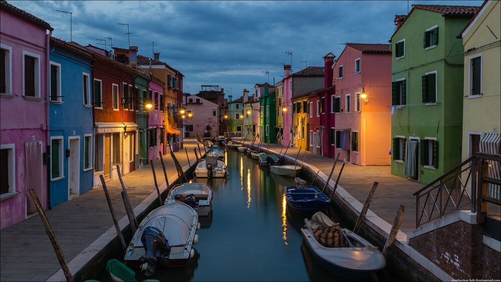Прогулка по вечернему Burano