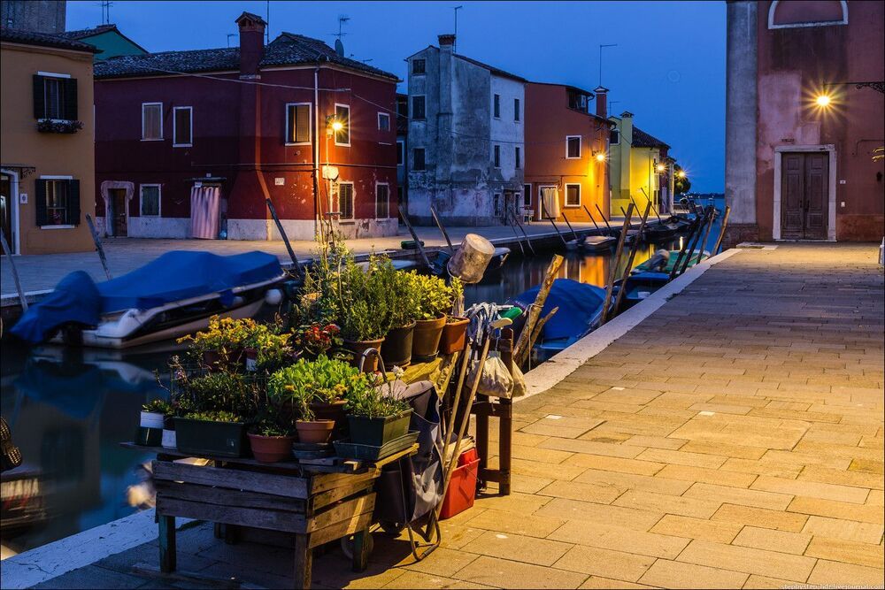 Прогулка по вечернему Burano
