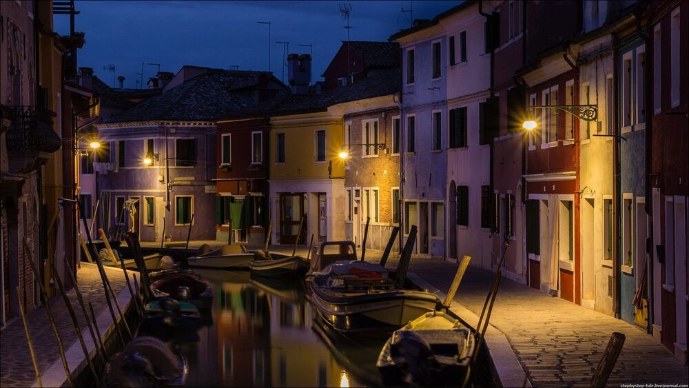 Прогулка по вечернему Burano