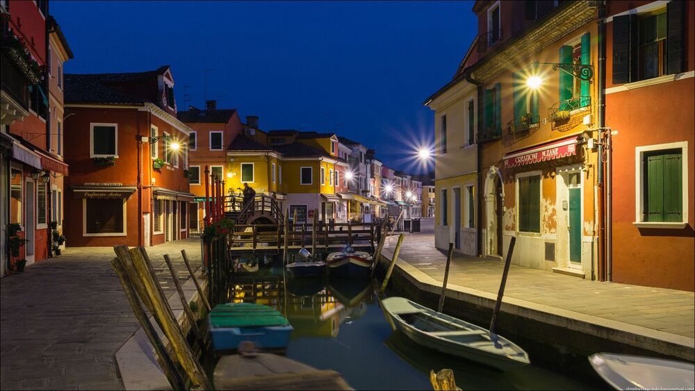 Прогулка по вечернему Burano