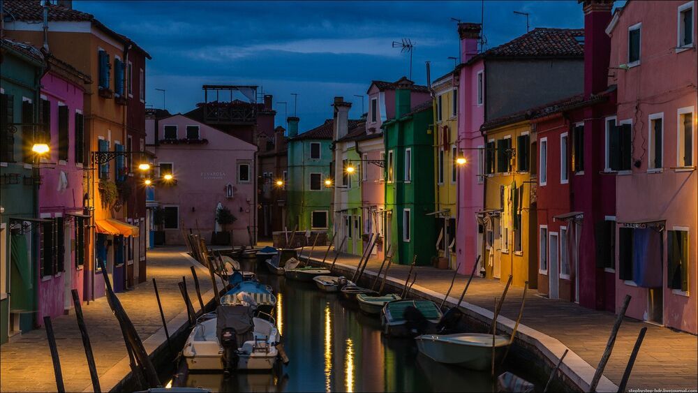 Прогулка по вечернему Burano