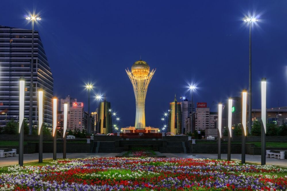 Астана вечерняя