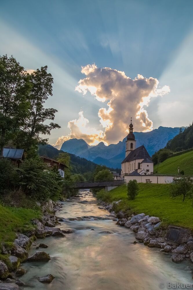 Pfarrei St. Sebastian in Ramsau bei Berchtesgaden im Berchtesgadener Land in Bayern.
