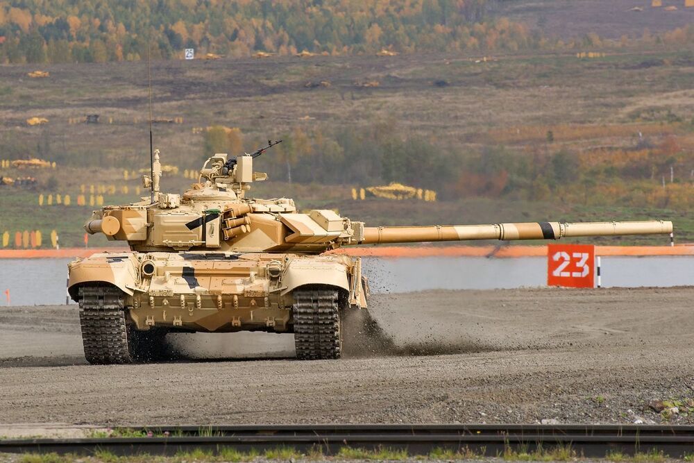 Т-90  на выставке RAE 2015