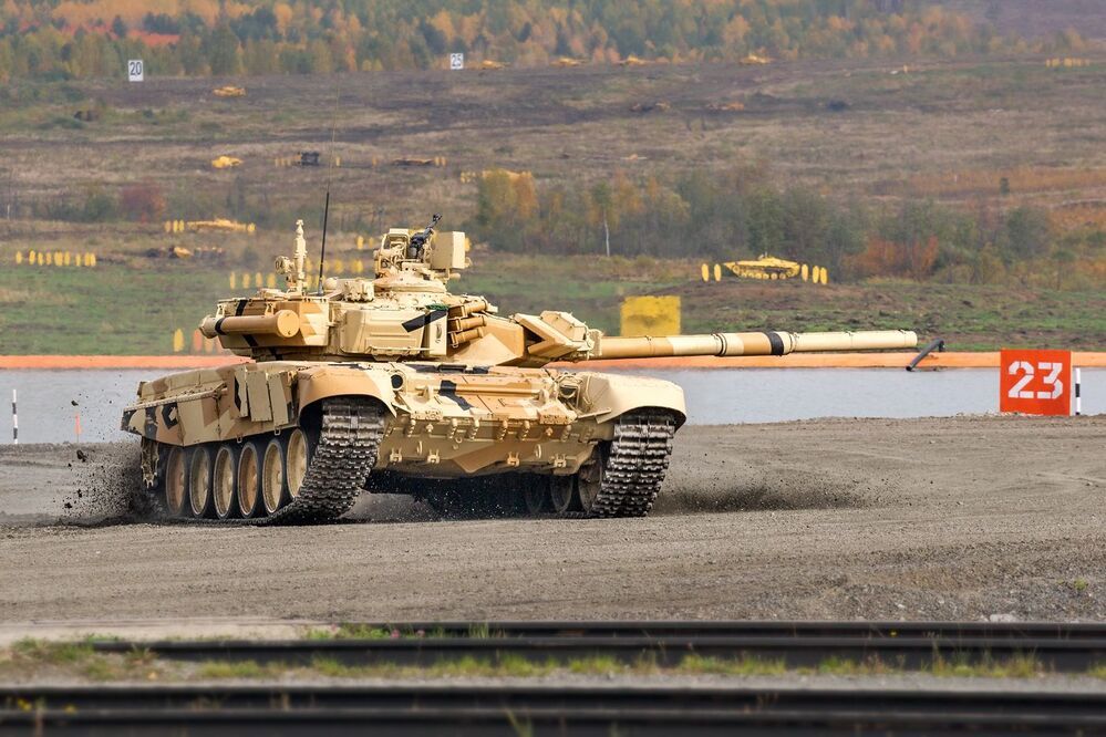 Т-90  на выставке RAE 2015