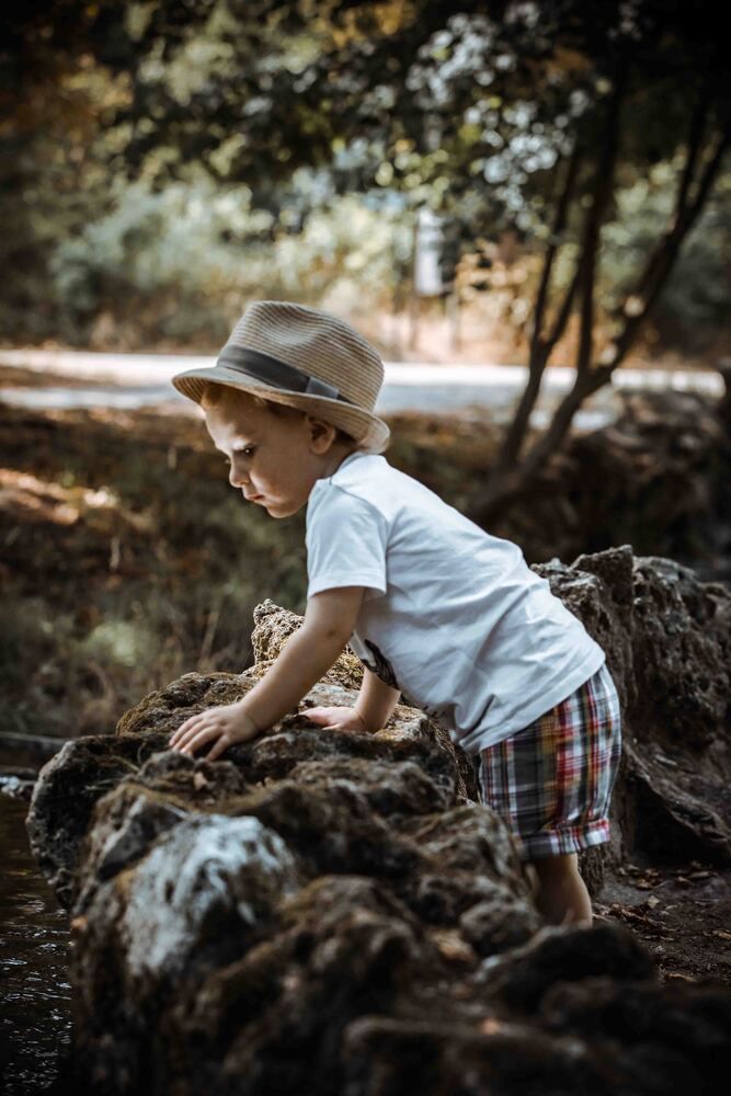My little friend Henry, a 2-year-old child in Bois de Vincennes (a wood in Paris). He lives in a fairy tale in which every day is a gift full of discoveries.