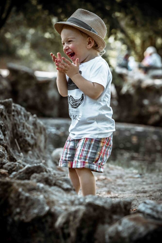My little friend Henry, a 2-year-old child in Bois de Vincennes (a wood in Paris). He lives in a fairy tale in which every day is a gift full of discoveries.