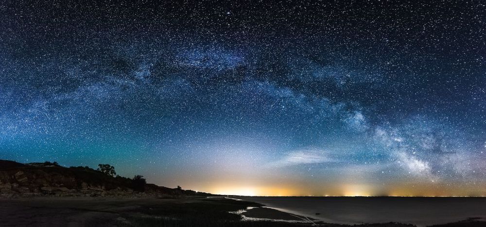 Milky Way over Rostov-on-Don