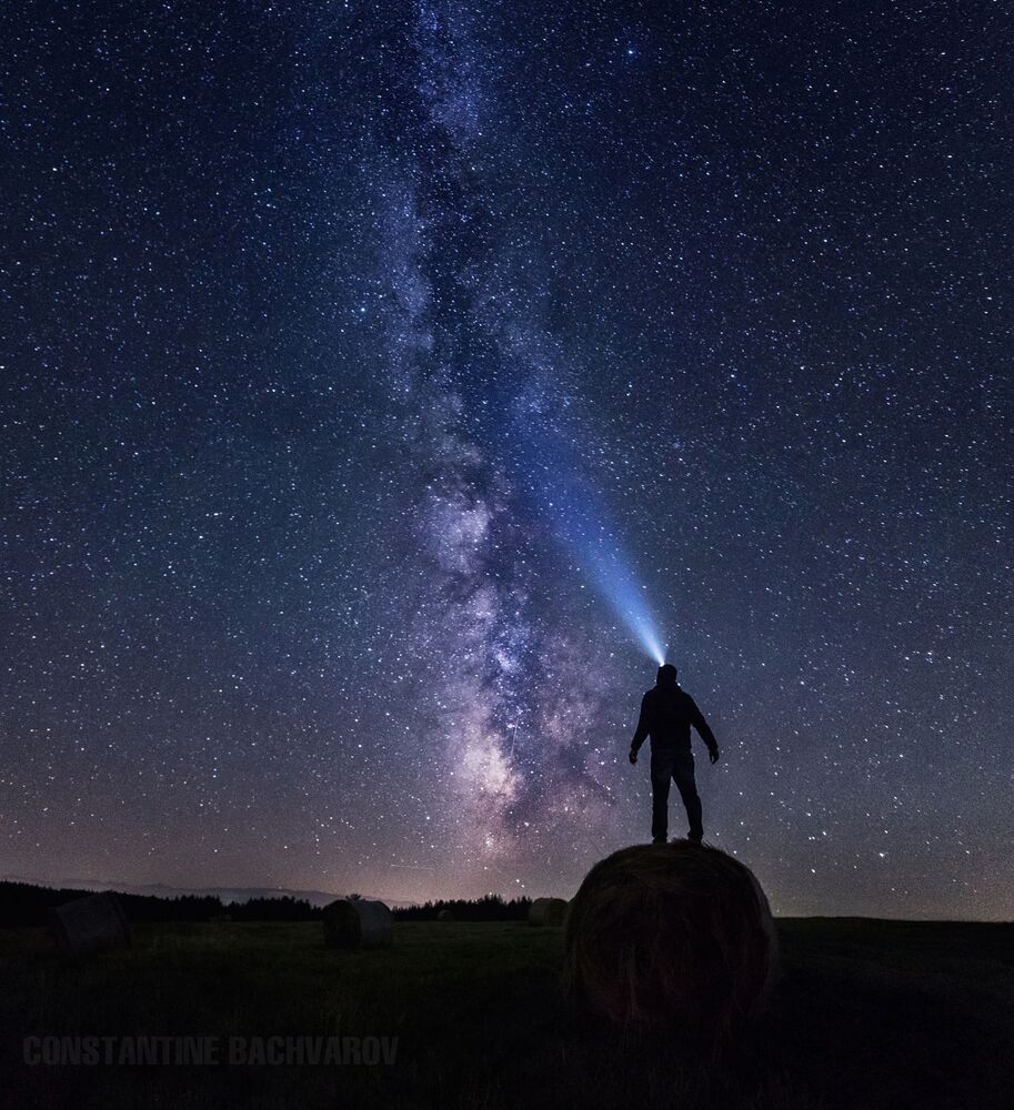 Looking at the stars