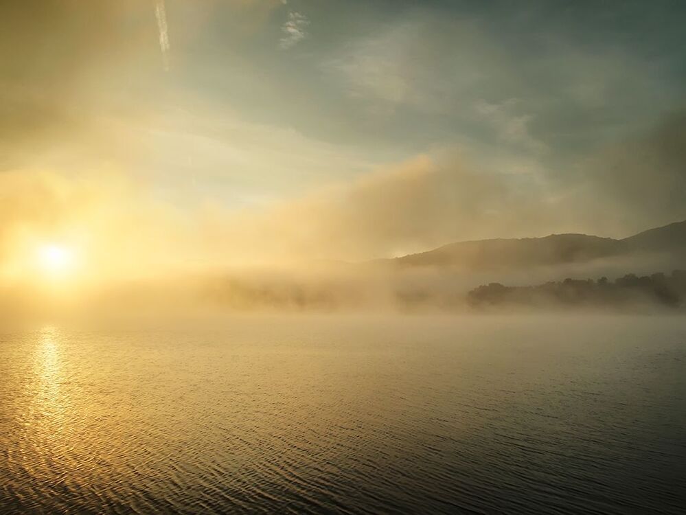 foggy morning