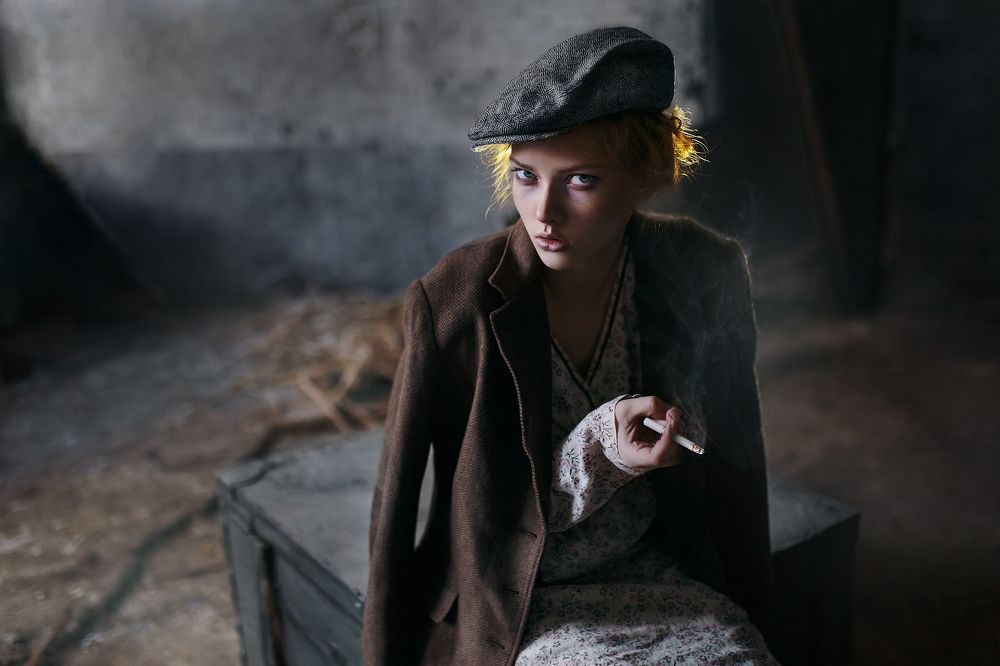 Проект "Thrown". 
Модель Анна Березина
Фотограф Сергей Клычихин