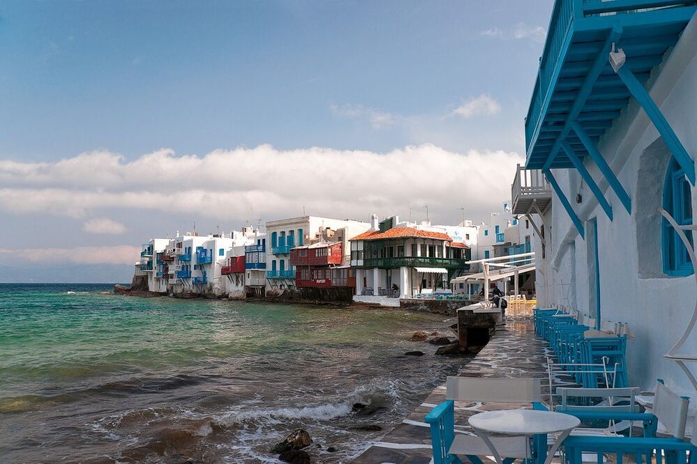 MYKONOS,квартал Алефкандра - "греческая Венеция"