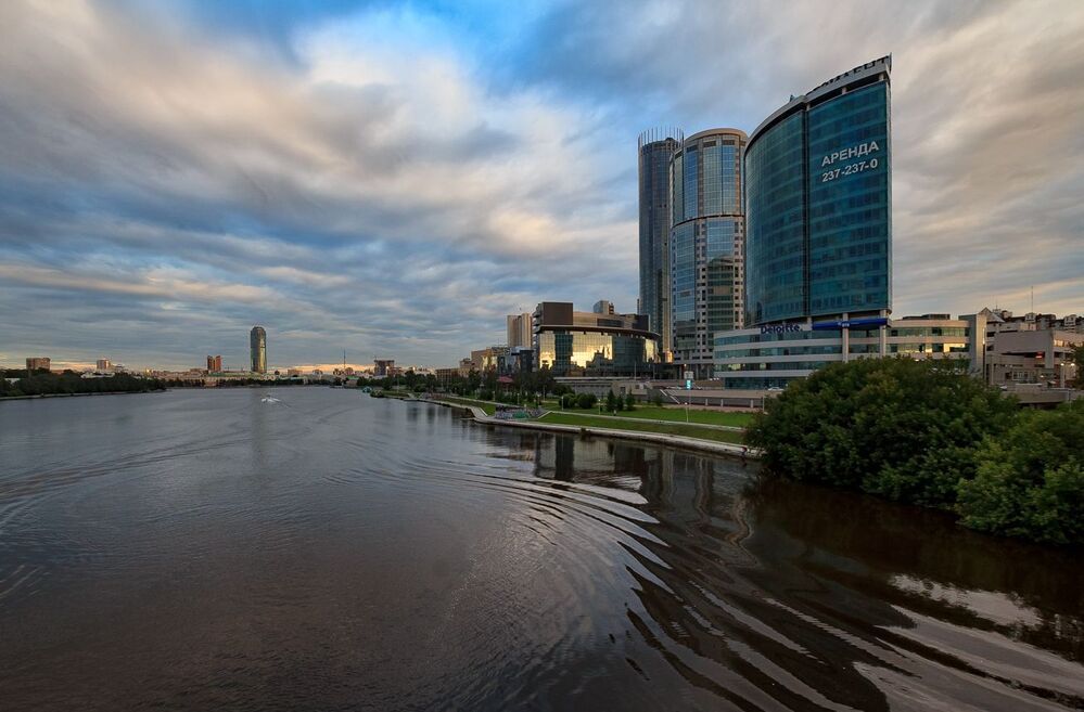 Вечер в Екатеринбурге
