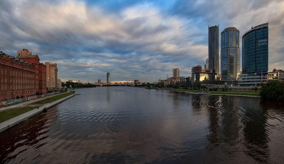 Вечер в Екатеринбурге