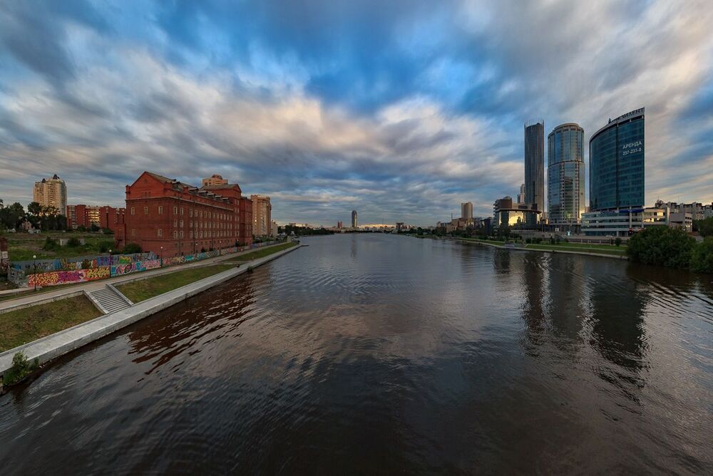 Вечер в Екатеринбурге