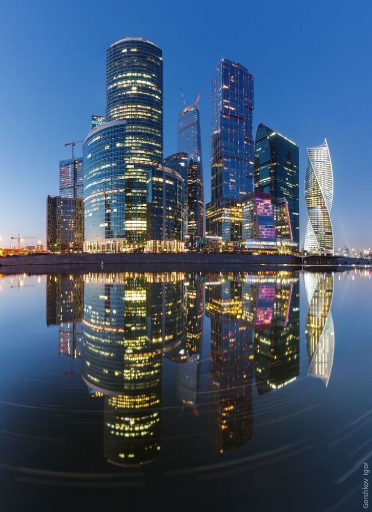 Огни высоченного города