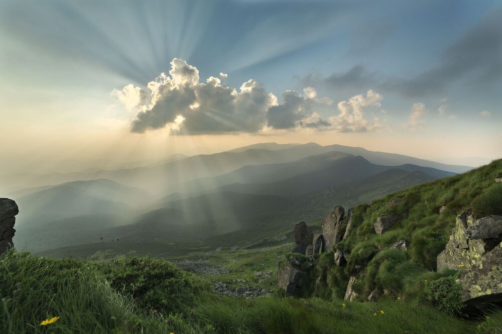 Солнечные лучи