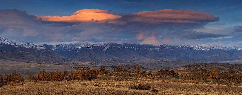 ЗАКАТ НАД КУРАЕМ.