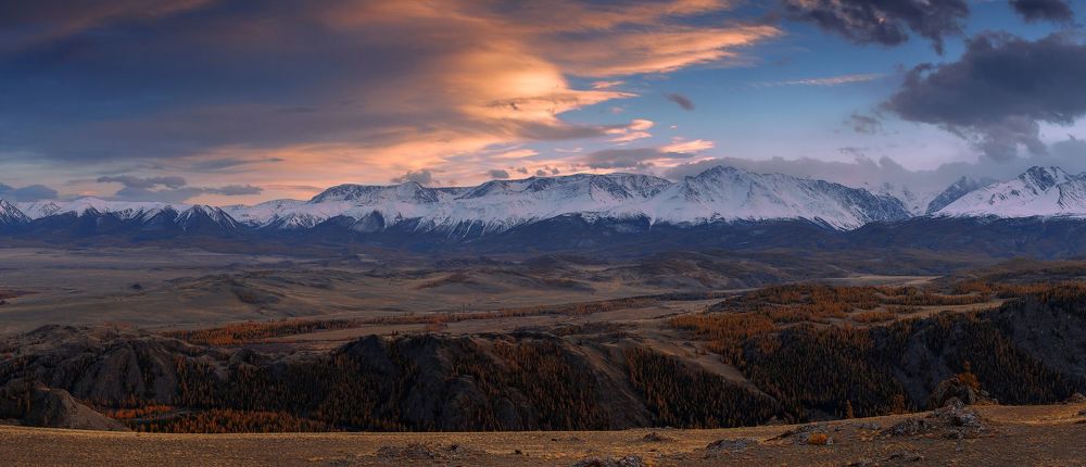 ЗАКАТ НАД КУРАЕМ.