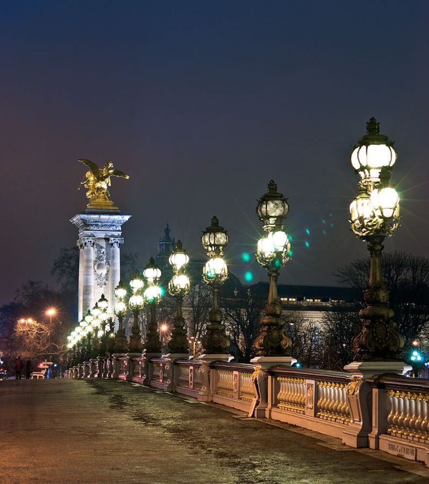 Париж, мост Александра III