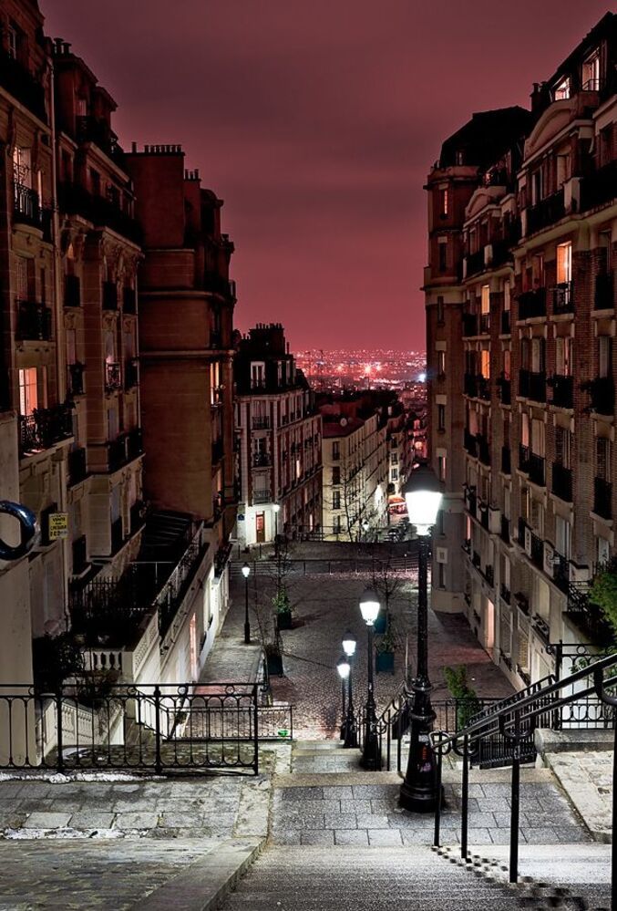 ...лестница, Montmartre....