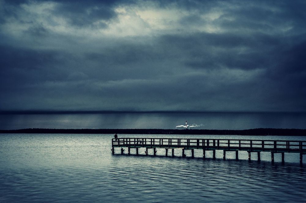 Waiting for the rain