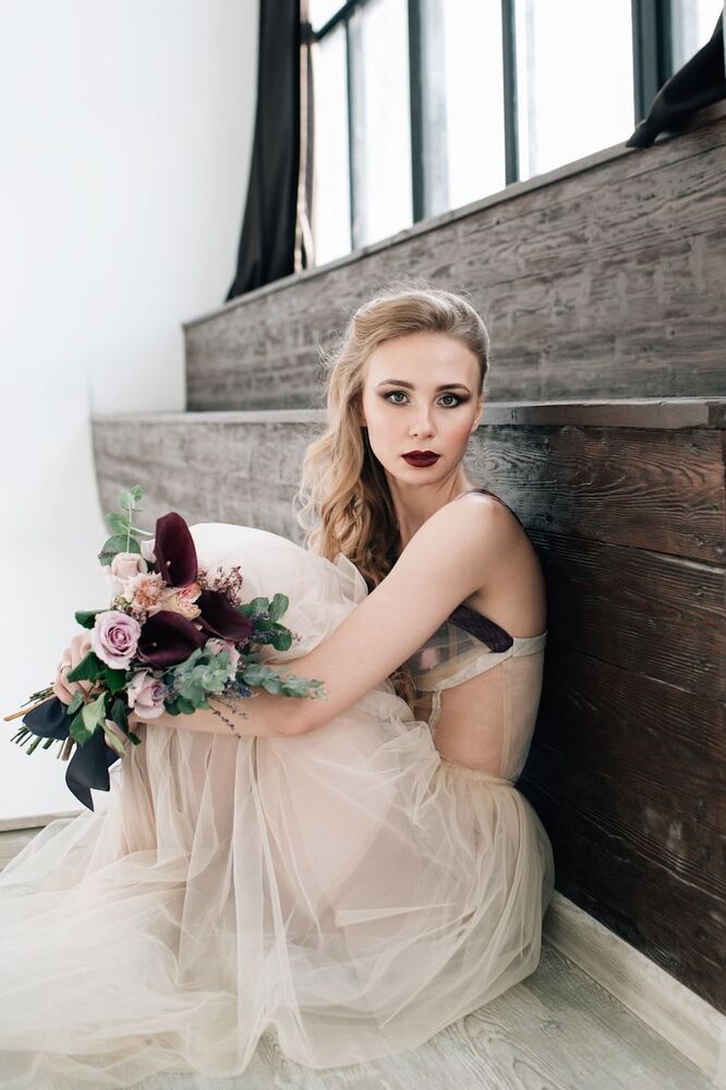 Bride boudoir
