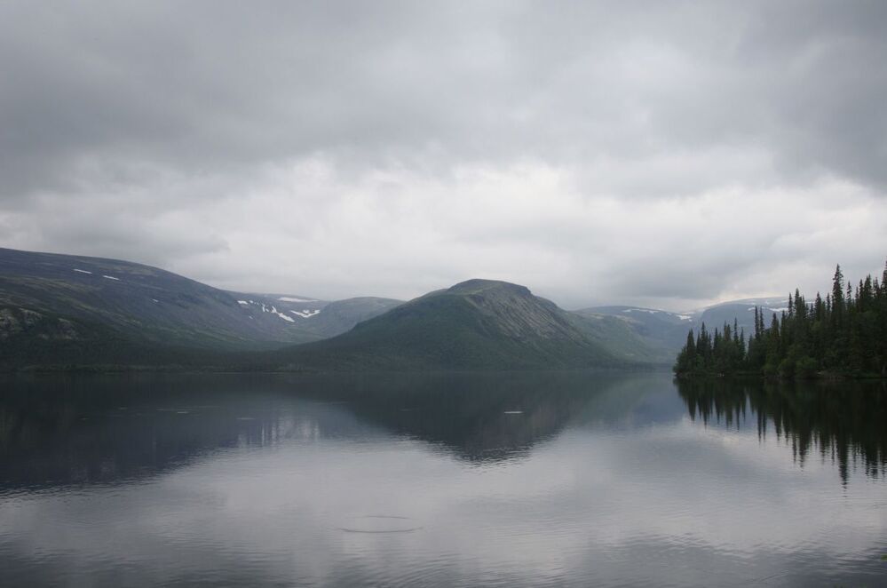 На севере