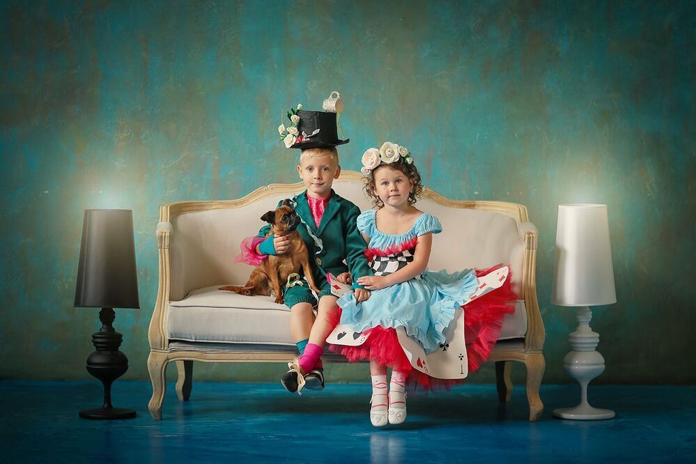 Alice, Mad Hatter and Brabanson