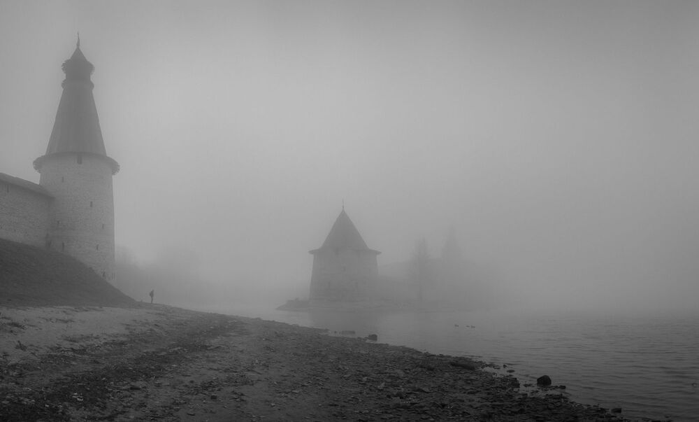 Великолепный Псковский туман
