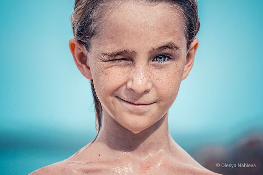 Summer, kids and freckles